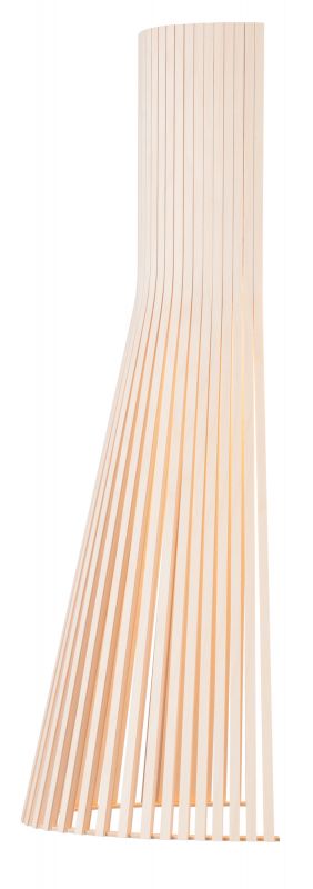 Secto Design Wandleuchte 4230 LED aus Birke, modernes Design für indirekte Beleuchtung.